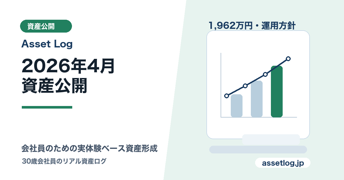 2026年4月 資産公開