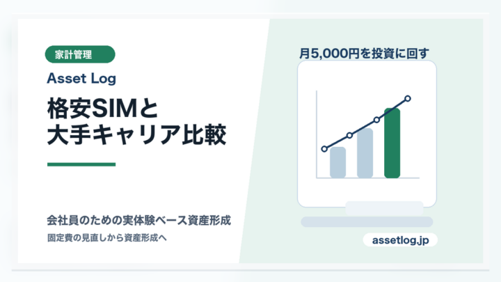 格安SIMと 大手キャリア比較